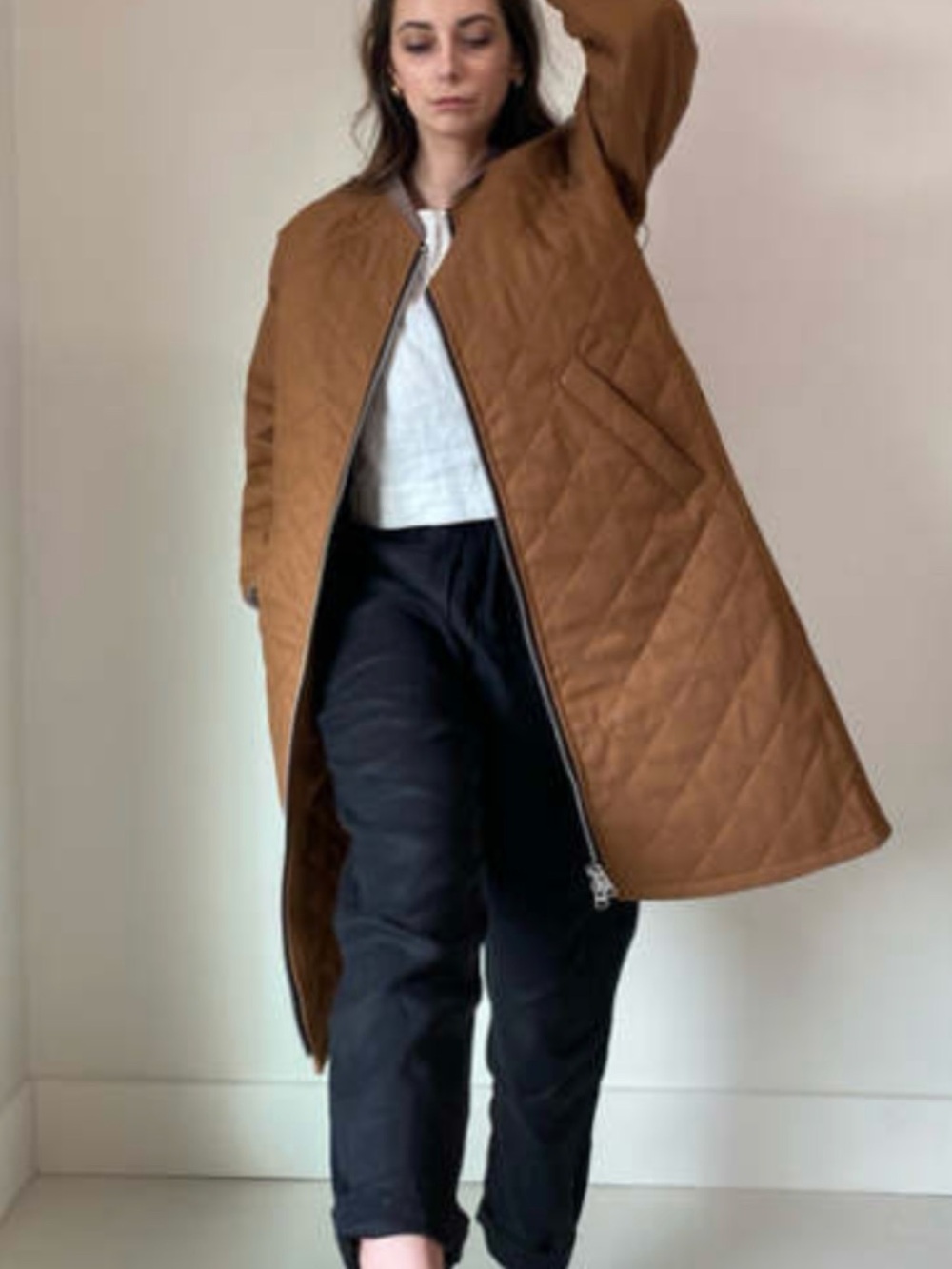 Shelter Clothing Baba Quilted Cotton Coat -